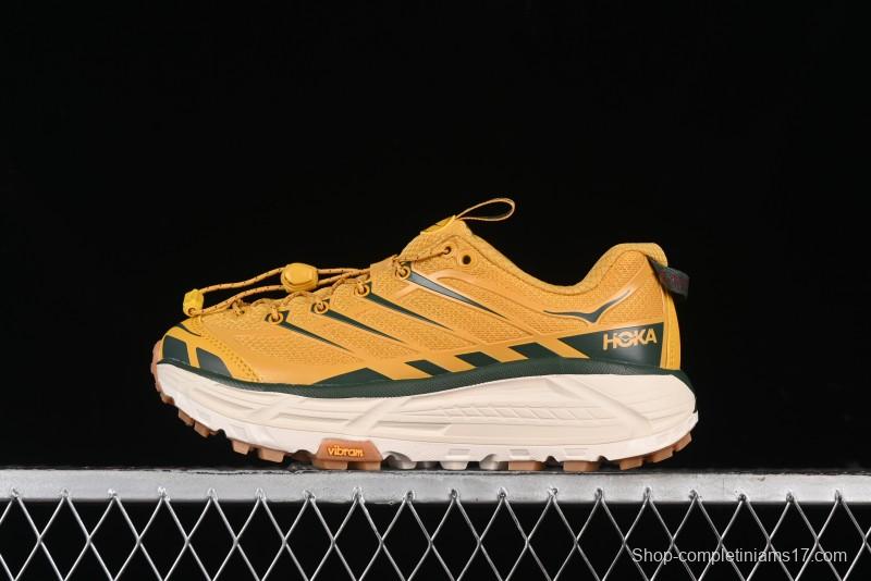 Hoka Mafate Three 2 Ultra-Lightweight Cushioned Trail Running Shoes - 1141572 GLW