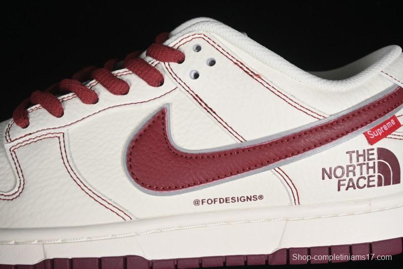 Nike SB Dunk Low Supreme x The North Face Casual Skateboarding Shoes - BM0234-506