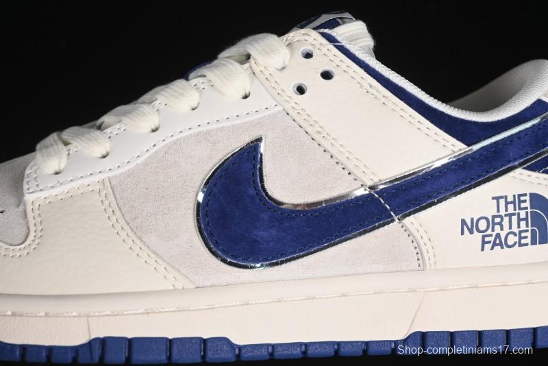 Nike SB Dunk Low The North Face Collaboration - Anniversary Edition Customized Low-Top Casual Skate Shoes - DQ10998-512