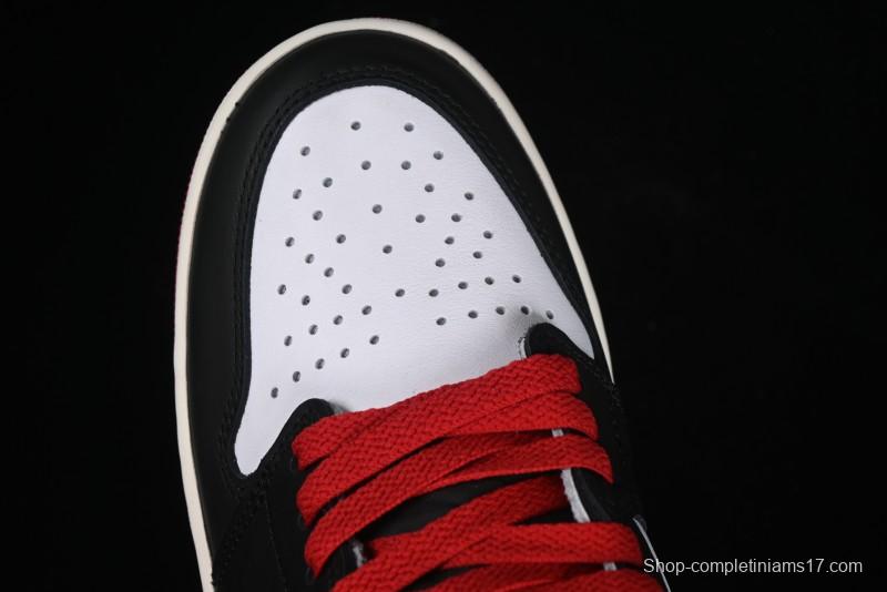 Nike Air Jordan 1 High OG Black Toe Reimagined Basketball Shoes - DZ5485-106