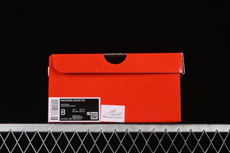 Nike SB Dunk Low Supreme Collaboration - Beige Grey Pig Anniversary High-End Custom Low-Top Casual Skate Shoes - XX2025-188