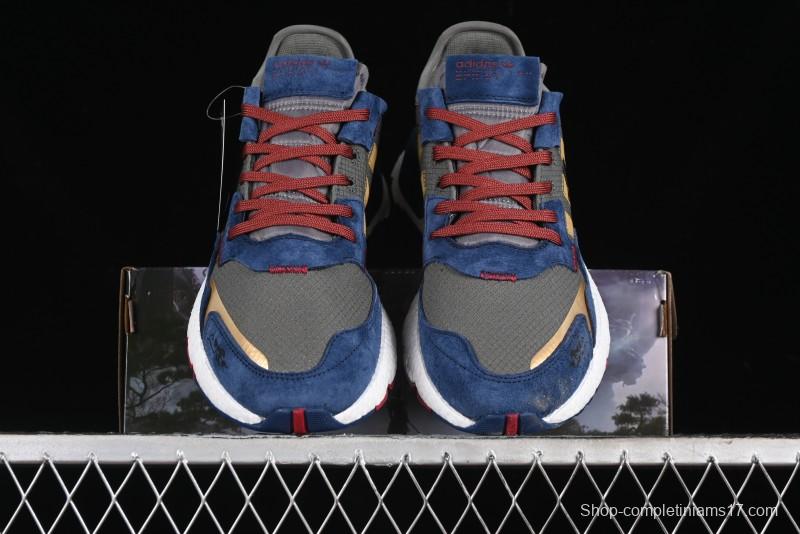 Adidas Nite Jogger Boost Retro Running Shoes with 3M Reflective Design - GY0028