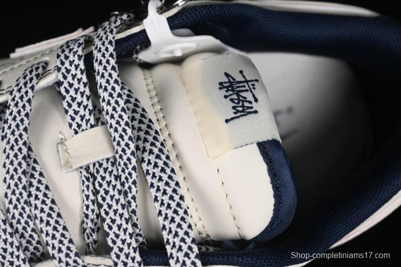 Nike SB Dunk Low Stussy Collaboration - Black Red Bunny Anniversary Custom Low-Top Casual Sneakers - XY1688-012