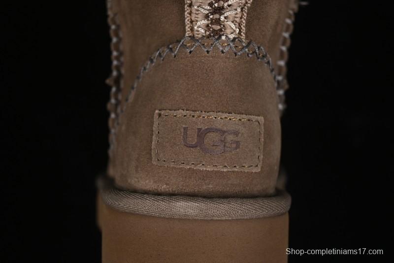 UGG Classic Mini Alpine Shearling Lined Snow Boots - 1158251