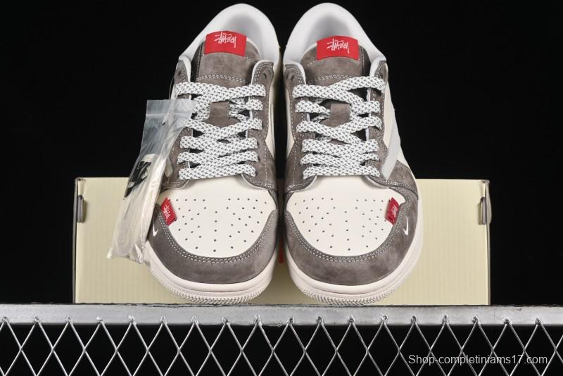 Nike Travis Scott x Fragment Design x Air Jordan 1 Low OG SP AJ1 - SJ2068-136