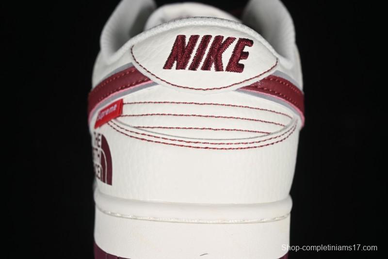 Nike SB Dunk Low Supreme x The North Face Casual Skateboarding Shoes - BM0234-506