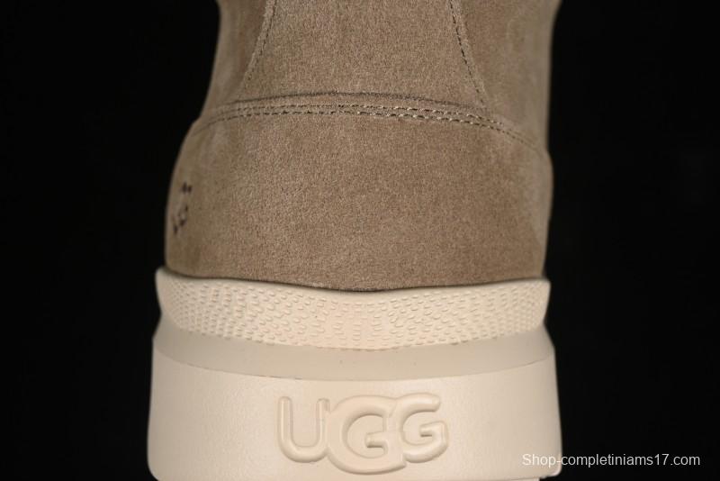 UGG Burleigh Chukka Comfort Flat Lace-Up Round Toe Casual Boots - 1151773