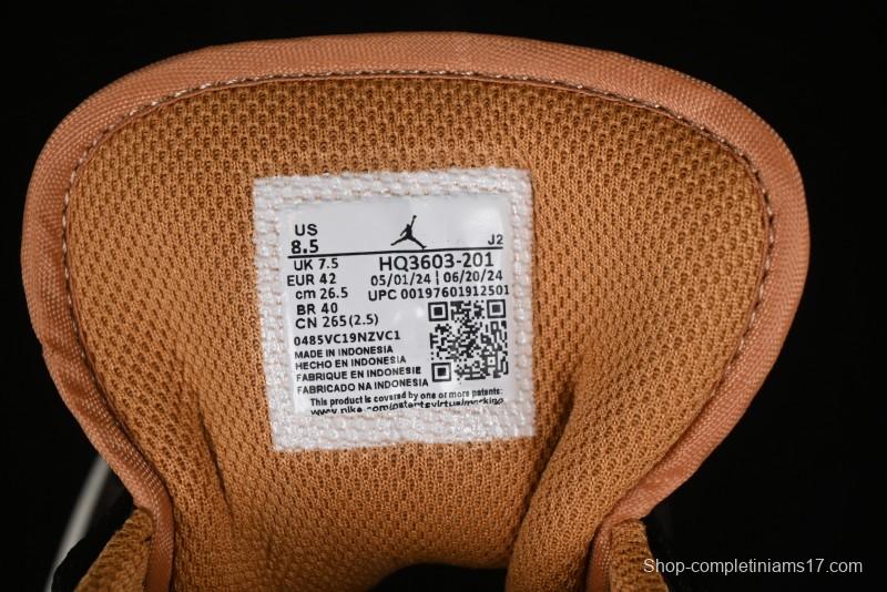 Nike Air Jordan 1 Low Flax/Baroque Brown Casual Basketball Shoes - HQ3603-201