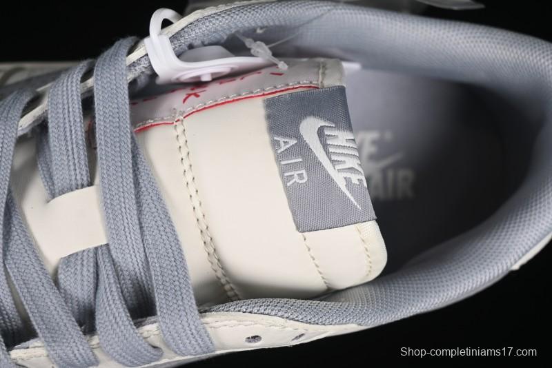 Nike Travis Scott x Fragment Design x Air Jordan 1 Low OG SP AJ1 Supreme Collaboration - XZ1168-003