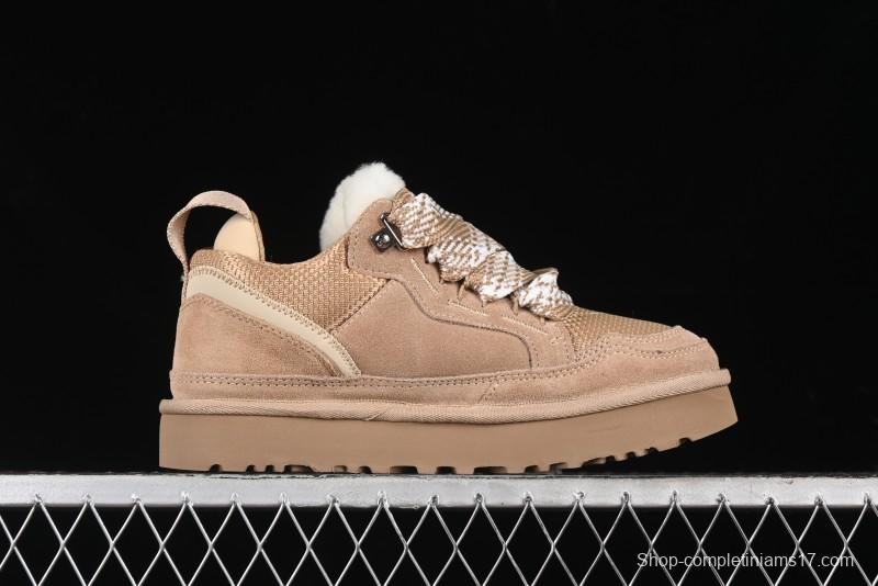 UGG Classic Ultra Mini Melange Low-Top Casual Shoes with Dual-Color Flat Laces - 1144032