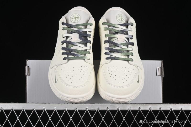 Nike Air Jordan 1 Low AJ1 Stone Island Collaboration - DC2024-029