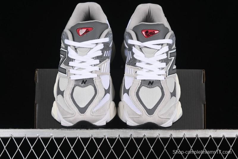 New Balance 9060 Retro Casual Running Sneakers with ABZORB Cushioning Technology - U9060GRY