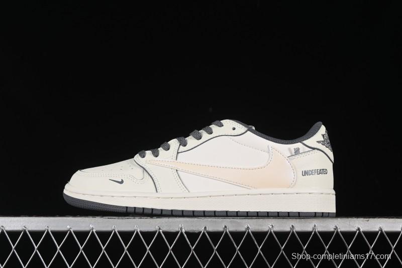 Nike Travis Scott x Fragment Design x Air Jordan 1 Low OG SP AJ1 Casual Sneakers - DM7866-018