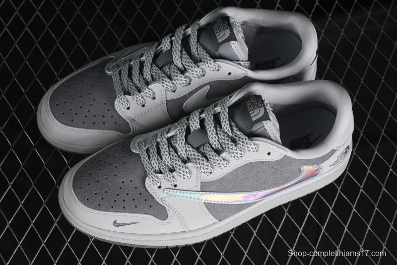 Nike Travis Scott x Fragment Design x Air Jordan 1 Low OG SP AJ1 Low Top Casual Sneakers - AG3702-803