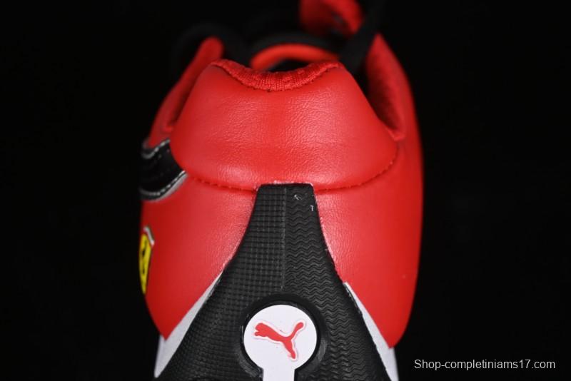 Puma Sparco Future Round Toe Lace-Up Low-Top Lifestyle Casual Shoes in Leather and Fabric - 307889-03