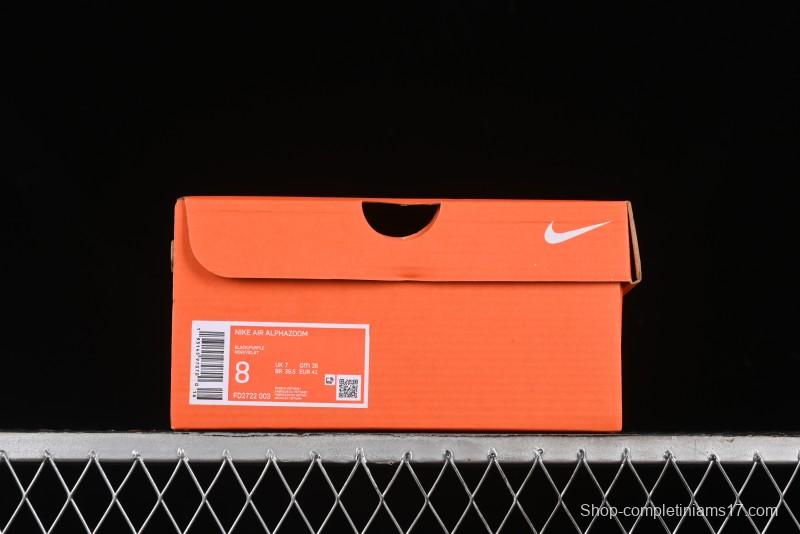 Nike Air Alphazoom Lightweight Breathable Running Shoes with Cushioning Technology - FD2722-003