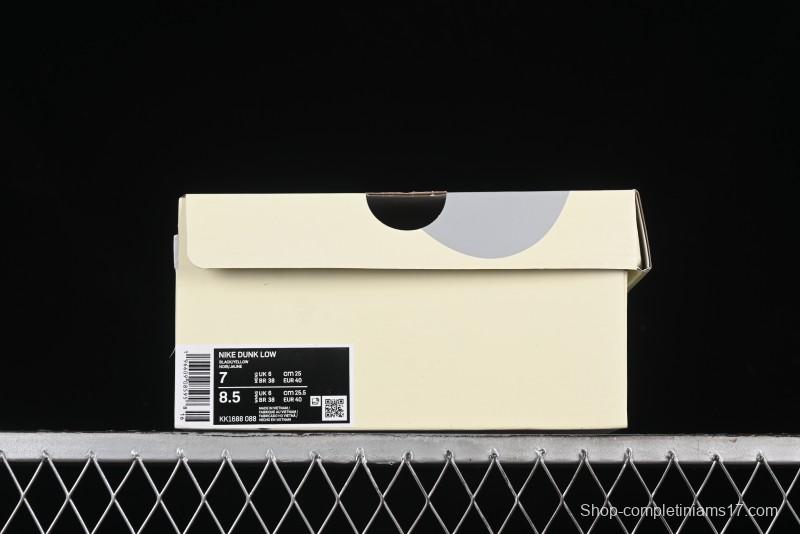 Nike SB Dunk Low FOG Collaboration - Anniversary High-End Custom Low-Top Casual Skate Shoes - KK1688-088