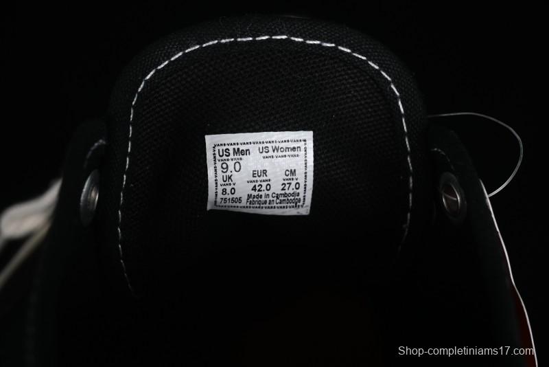 Vans Authentic Low-Top Canvas Sneakers with Vulcanized Sole - VN000BW5BPR