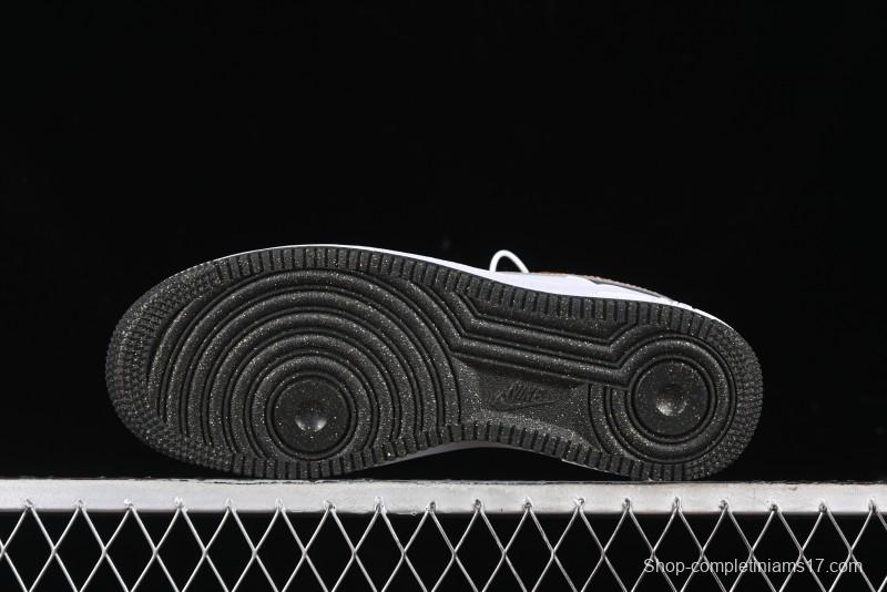 Nike Air Force 1 Low Casual Sneakers with Full-Length Air Cushion - HJ9128-100