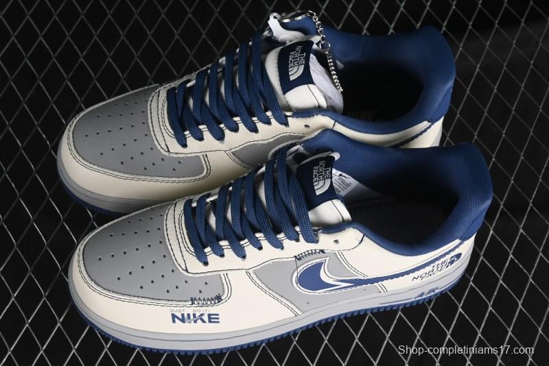 Nike Air Force 1 '07 Low The North Face Collaboration - Blue White Grey - KK1988-016