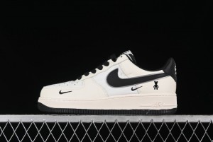Nike Air Force 1 '07 Low Casual Sneakers with Violent Bear Collaboration - KK1988-006