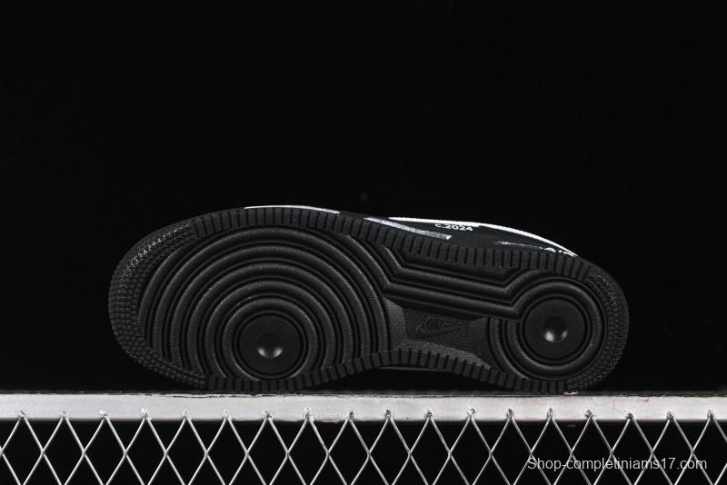 Nike Air Force 1 '07 Low Graffiti White Black Casual Sneakers - CW2288-017