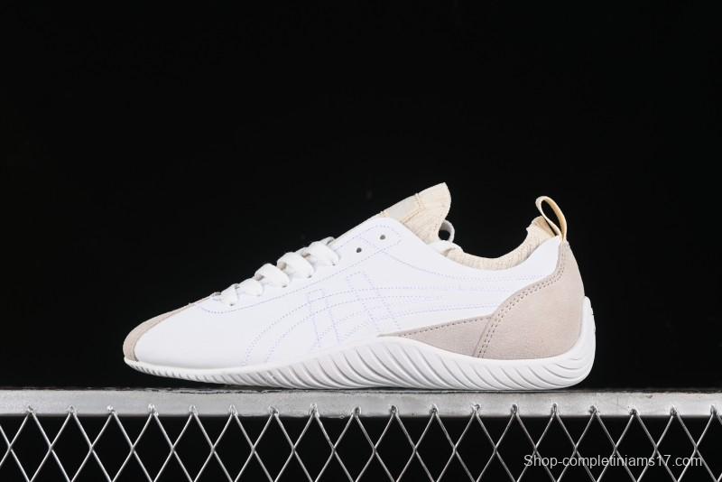 Onitsuka Tiger Sclaw Low-Top Lifestyle Casual Shoes with Comfortable Slip-Resistant Durable Design - 1183B969-101