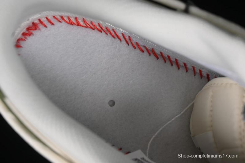 Nike Air Force 1 '07 Low Dior Collaboration - White Green Drawstring Casual Sneakers - SJ1198-200