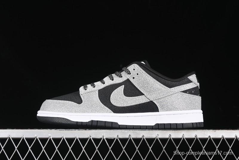 Nike SB Dunk Low Black Reverse Starry Sky Anniversary High-End Custom Low-Top Casual Skate Shoes - KK1333-003