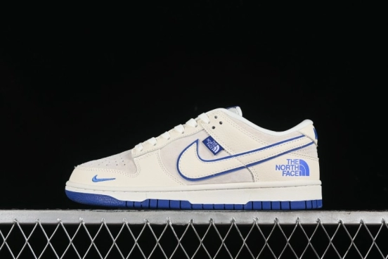 Nike SB Dunk Low The North Face Collaboration Anniversary Edition Custom Low-Top Casual Skate Shoes - KK1333-007
