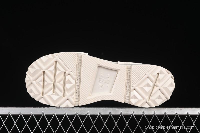 Converse Lifestyle Run Star Legacy Platform High Top Canvas Shoes with Mini Bow and Lace Trim - A10027C