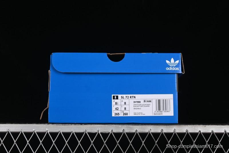 Adidas Originals SL 72 Retro Running Shoes with Ecotex Tongue and EVA Midsole - IH7988