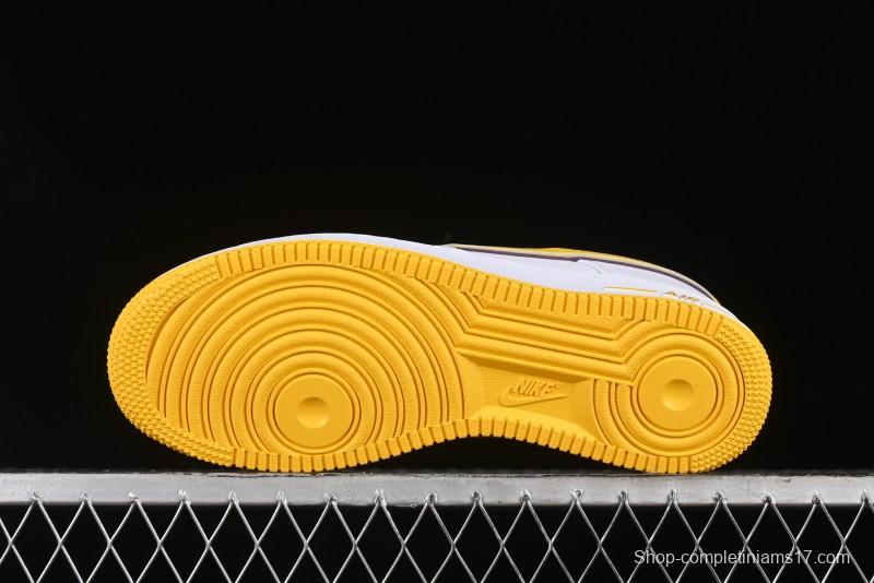 Nike Air Force 1 '07 Low Kobe Full-Grain Leather Casual Sneakers with Full-Length Air Cushion - FZ1151-100