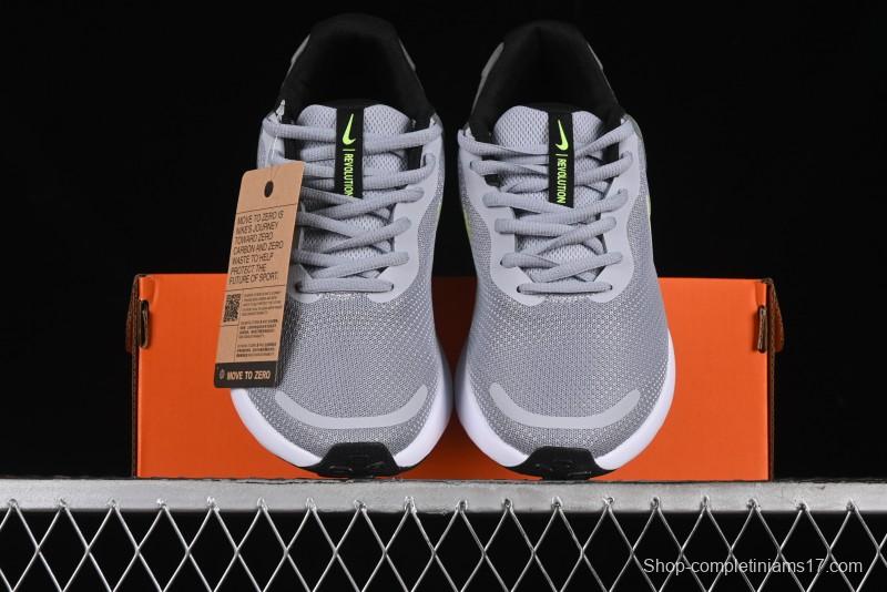 Nike Revolution 7 Wide Running Shoes with Breathable Mesh Upper and Durable Rubber Outsole - FB2207-002