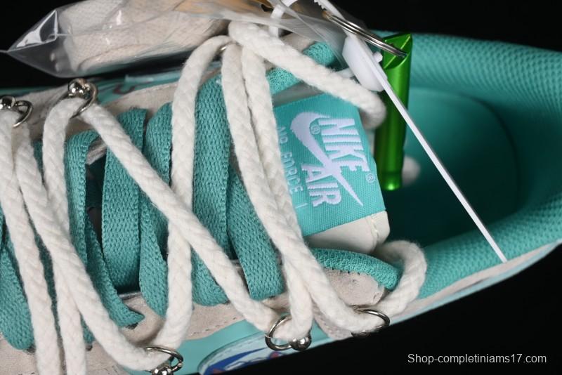 Nike Air Force 1 '07 Low x Stitch Casual Lace-Up Sneakers - DZ1328-222