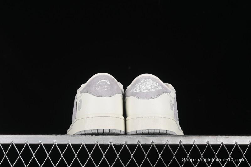 Nike Travis Scott x Fragment Design x Air Jordan 1 Low OG SP AJ1 Casual Sneakers - JH6088-701