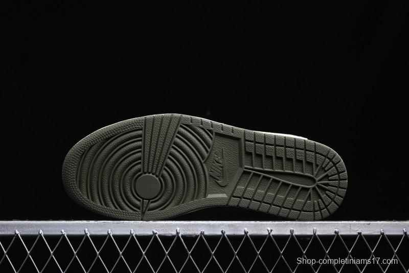 Nike Travis Scott x Air Jordan 1 Low OG AJ1 Collaboration Reverse Swoosh Sneakers - DM7866-002