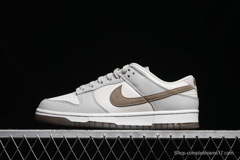 Nike Dunk Low SB Casual Sneakers in Phantom/Khaki - FJ4188-001