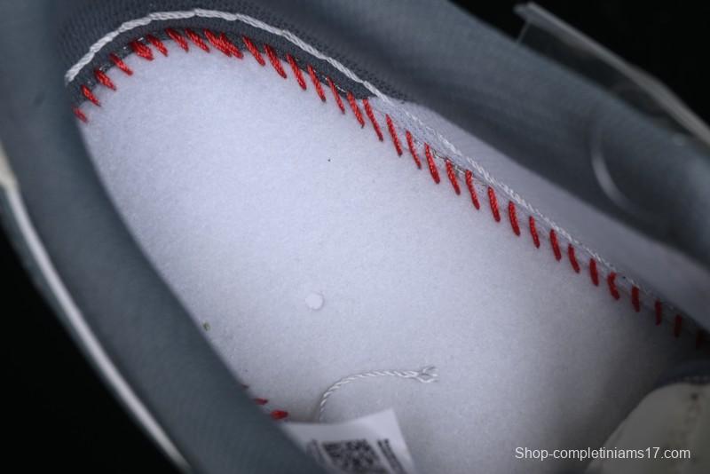 Nike Air Force 1 '07 Low Stussy Collaboration - Grey White Gum Sole Low-Top Casual Sneakers - XZ9688-101