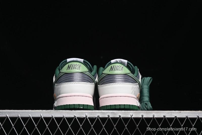 Nike Dunk Low Retro "Varsity Green" Panda Mischief Skyline Chase Casual Sneakers - DD1391-101