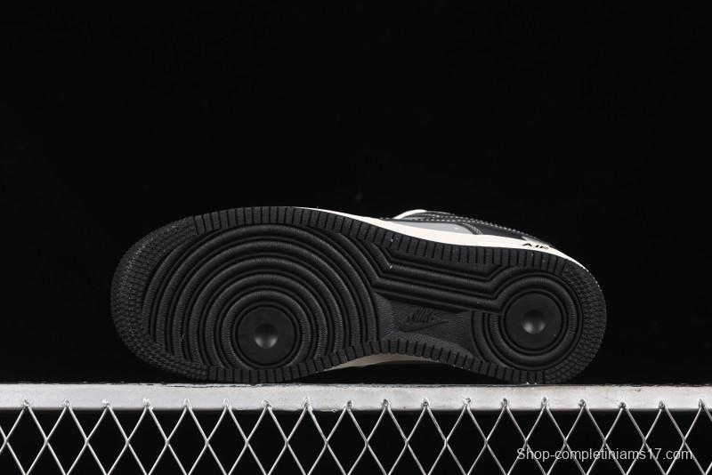 Nike Air Force 1 '07 Low Bape Collaboration - Beige Grey Black Low-Top Casual Sneakers BB6566-209