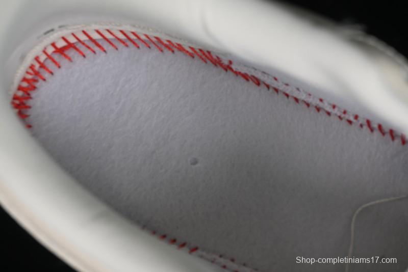 Nike Air Force 1 '07 Low Burberry Collaboration - White Black Check Low-Top Casual Sneakers - DF0180-005