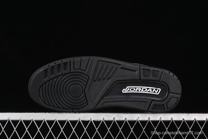 Nike Air Jordan 3 Retro Basketball Shoes in Midnight Black - CT8532-001