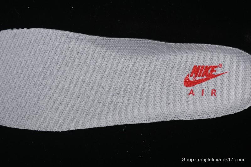 Nike Air Force 1 '07 Low Supreme Casual Sneakers in White/Red - DF0188-011