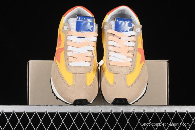 Golden Goose Marathon Golden Goose Distressed Sneakers with 3D Stabilizer and Cushioning - AJE5