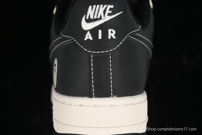 Nike Air Force 1 '07 Low Bape Collaboration - Beige Grey Black Low-Top Casual Sneakers BB6566-209
