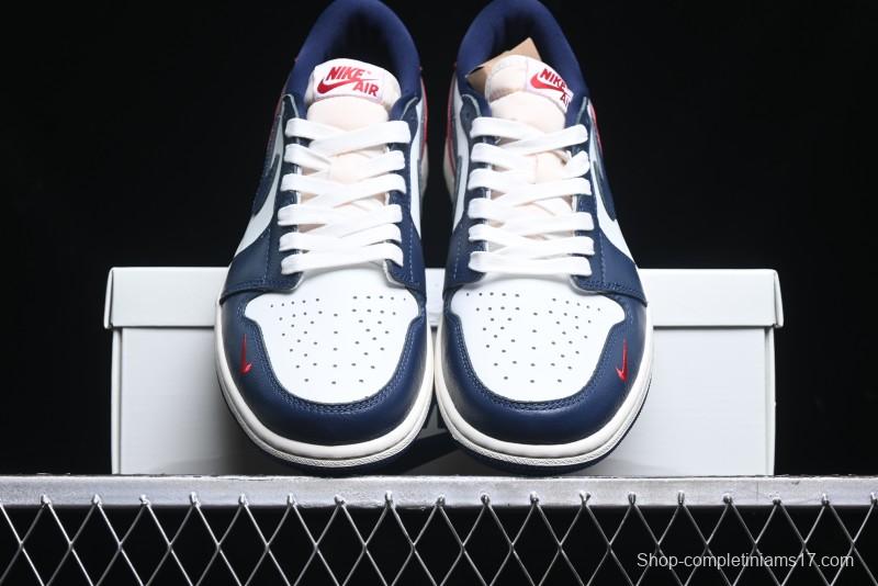 Nike Air Jordan 1 Low OG "Howard University" Casual Sneakers - HQ2993-100