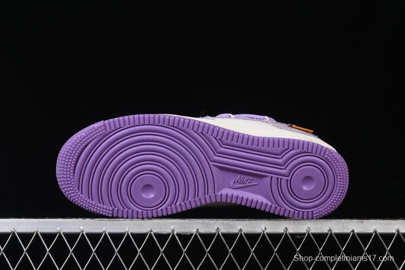 Nike Air Force 1 '07 Low x Gucci Pink Lace-Up Casual Sneakers - BD7700-022