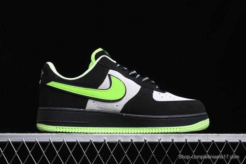 Nike Air Force 1 '07 Low Supreme Collaboration - Night Glow Low-Top Casual Sneakers - DF0188-009