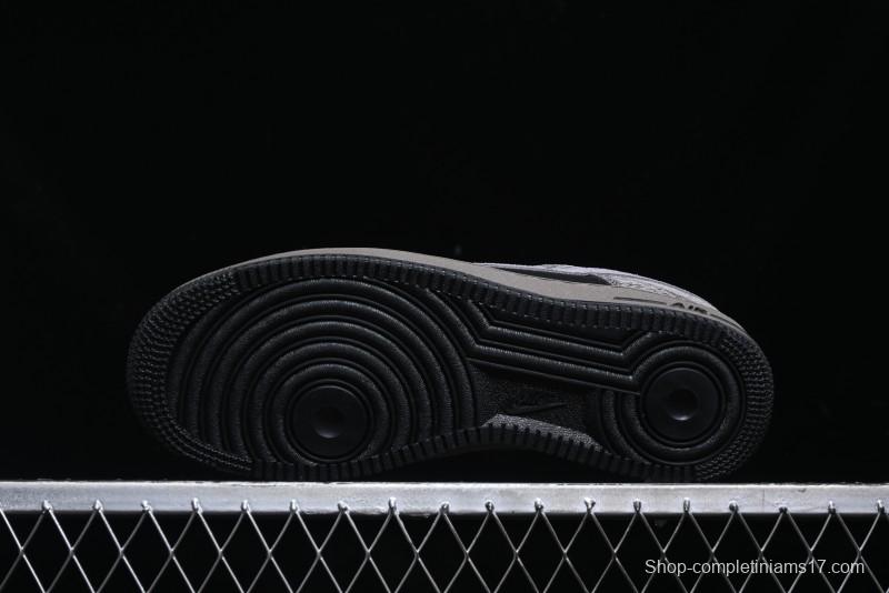 Nike Air Force 1 '07 Low Snake Year Themed Low-Top Casual Sneakers - HF2898-001